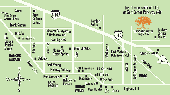 CLICK HERE FOR DIRECTIONS TO GOLF COURSE